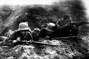 Medial: Scene from a German war movie