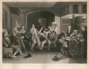 Belligerent: SCENE IN A GIN-SHOP