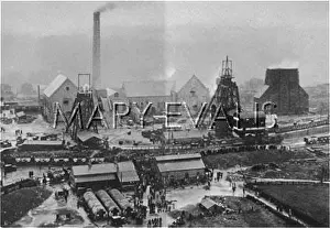 Watchers: The scene of Gresford Colliery, as viewed from the air