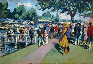 Sherree: Scene at Henley ' the Henley Regatta