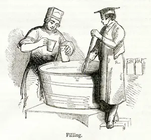 Tubs: Scene inside a blacking factory, Holborn, London