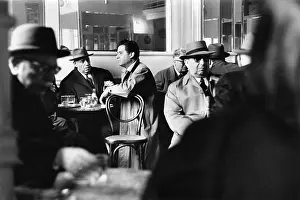 1965roger: Scene inside a cafe in Athens, Greece