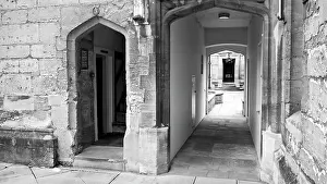 The Japics Historic Image Collection: Scene inside University College, Oxford