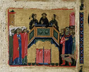 Pistoia: Scene from the life of