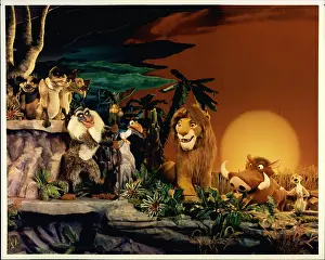 Baboon: Scene from The Lion King stage show