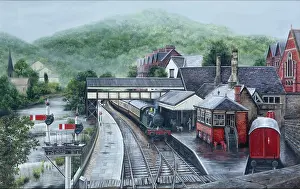 Llangollen: Scene at Llangollen Station