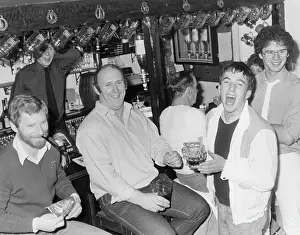 Brasses: Scene in the local pub somewhere in Cornwall