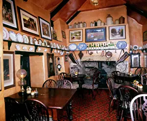 Barometer: Scene in a local pub, the Star Inn, somewhere in Cornwall