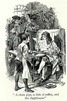 Supplement: Scene in a London coffee house