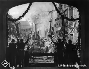 Inaugural: Scene from Love and the First Railroad, 1934