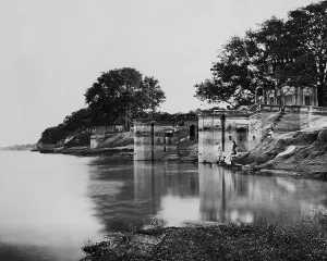 Cawnpore: Scene of the massacre, Cawnpore, India