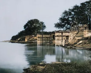 Cawnpore: Scene of the massacre, Cawnpore, India
