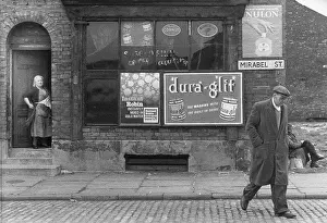 Cobblestones: Scene in Mirabel Street, Manchester