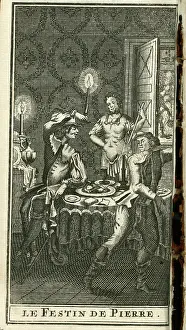 Moliere: Scene from Moliere's play, Dom Juan