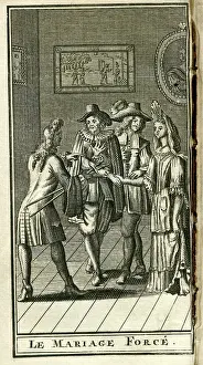 Forced: Scene from Moliere's play, Le Mariage Force