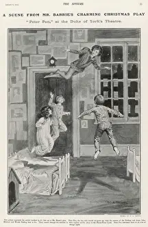 Barries: A scene from Mr Barrie's charming Christmas play