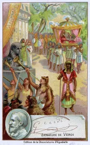 Aida: Scene from the opera Aida by Giuseppe Verdi