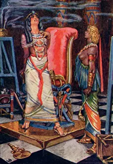 Operas: Scene from the opera, Aida, by Giuseppe Verdi