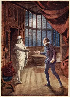1787: Scene from the opera Don Giovanni (1787), circa
