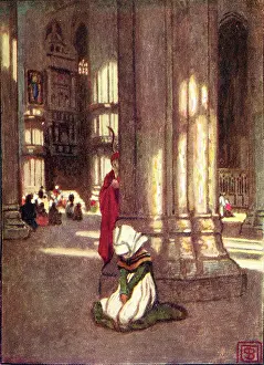 Marguerite: Scene from the opera, Faust, by Charles Gounod