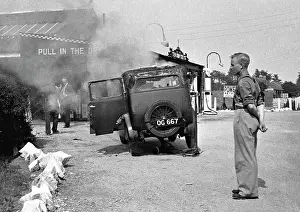Jacked: Scene outside a garage