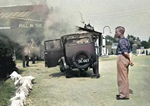 Jacked: Scene outside a garage