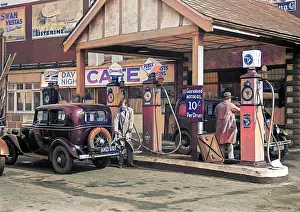 Listerine: Scene at a petrol station