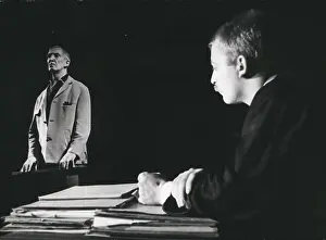 Erfurt: Scene from play by Peter Weiss, The Investigation