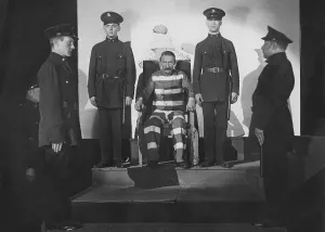 Anarchist: Scene from premiere of play, For Reasons of State