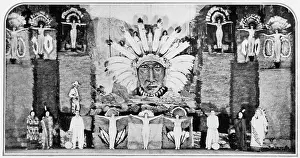 Publix: A scene from the Publix - Paramount stage presentation