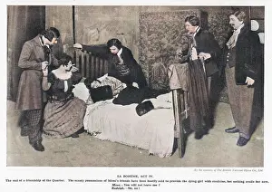 Boheme: Scene from Puccini's opera, La Boheme