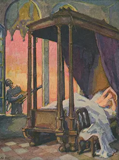Serenade: Scene of Schubert's Serenade