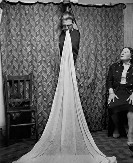 Scene at a seance