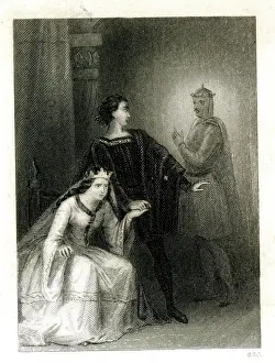 Ghostly: Scene from Shakespeare's Hamlet