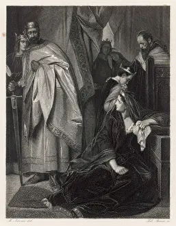 Distraught: Scene from Shakespeare's King John
