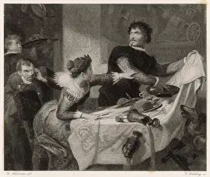 Taming: Scene from Shakespeare's Taming of the Shrew