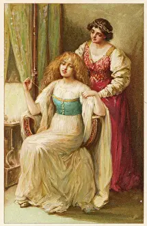 Emilia: Scene from Shakespeare's tragedy, Othello