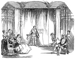 Planche: Scene from Taming of the Shrew