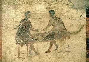 Tavern: Scene of Tavern Life in Pompeii
