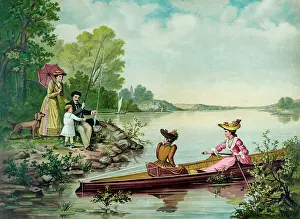 C1891: Scene on the Upper Hudson