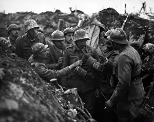 Medial: Scene from a war movie, 1934
