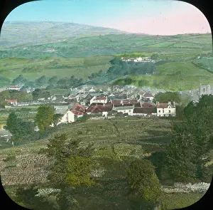 Chagford: Scenery of Devon - Chagford from the hills
