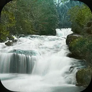 Watersmeet: Scenery of Devon - The Falls at Watersmeet, River Lyn