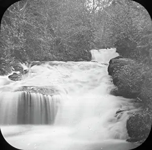 Watersmeet: Scenery of Devon - The Falls at Watersmeet, River Lynn