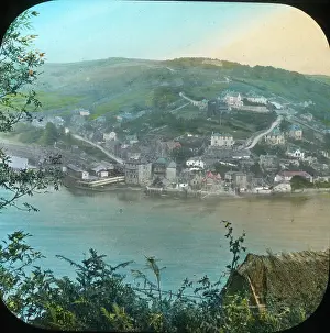 Kingswear: Scenery of Devon - Kingswear from Dartmouth