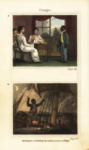 Rotch: Scenes from Adventures of Congo, 1823