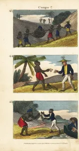 Khoikhoi: Scenes from the Congo, Africa, 1820