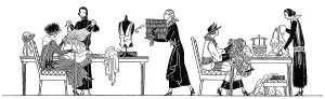 Clients: Scenes in a dress shop