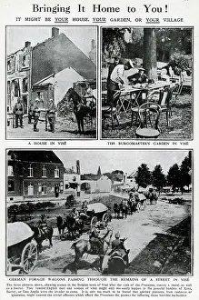 Forage: Three scenes in German occupied Vise, Belgium, WW1