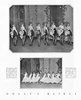 Revels: Two scenes from the inaugural cabaret show at the Piccadilly